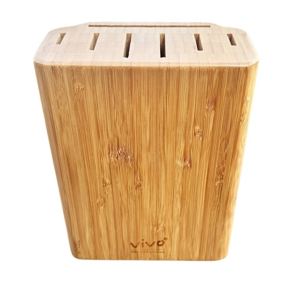 Villeroy & Boch Other - Villeroy & Boch Vivo bamboo knife block Made In Germany